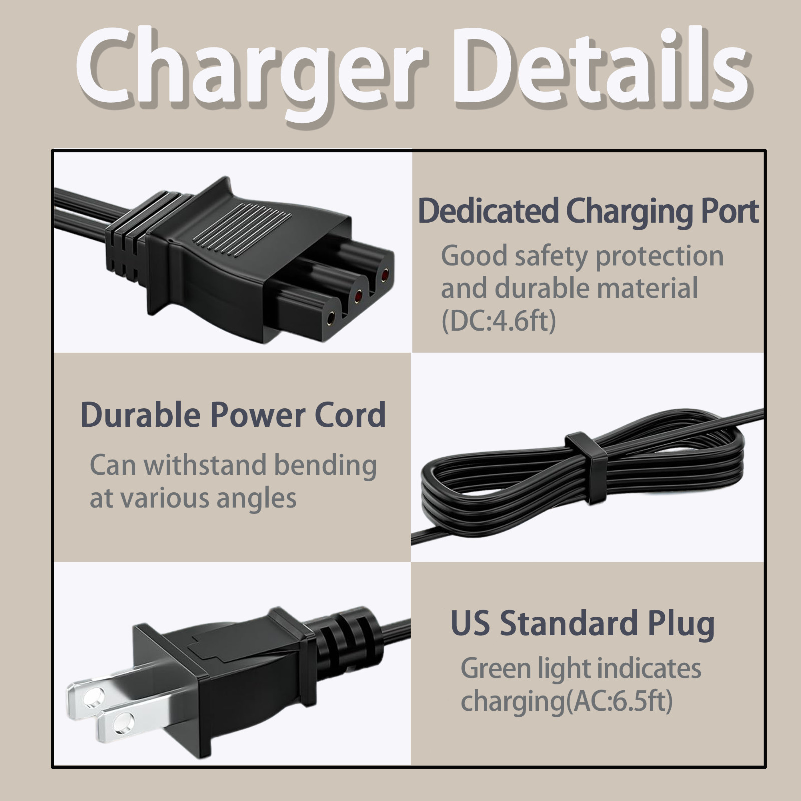 Foot Control Pedal & Power Cord for Singer Sewing Machines Models:Simple,Talent gallery