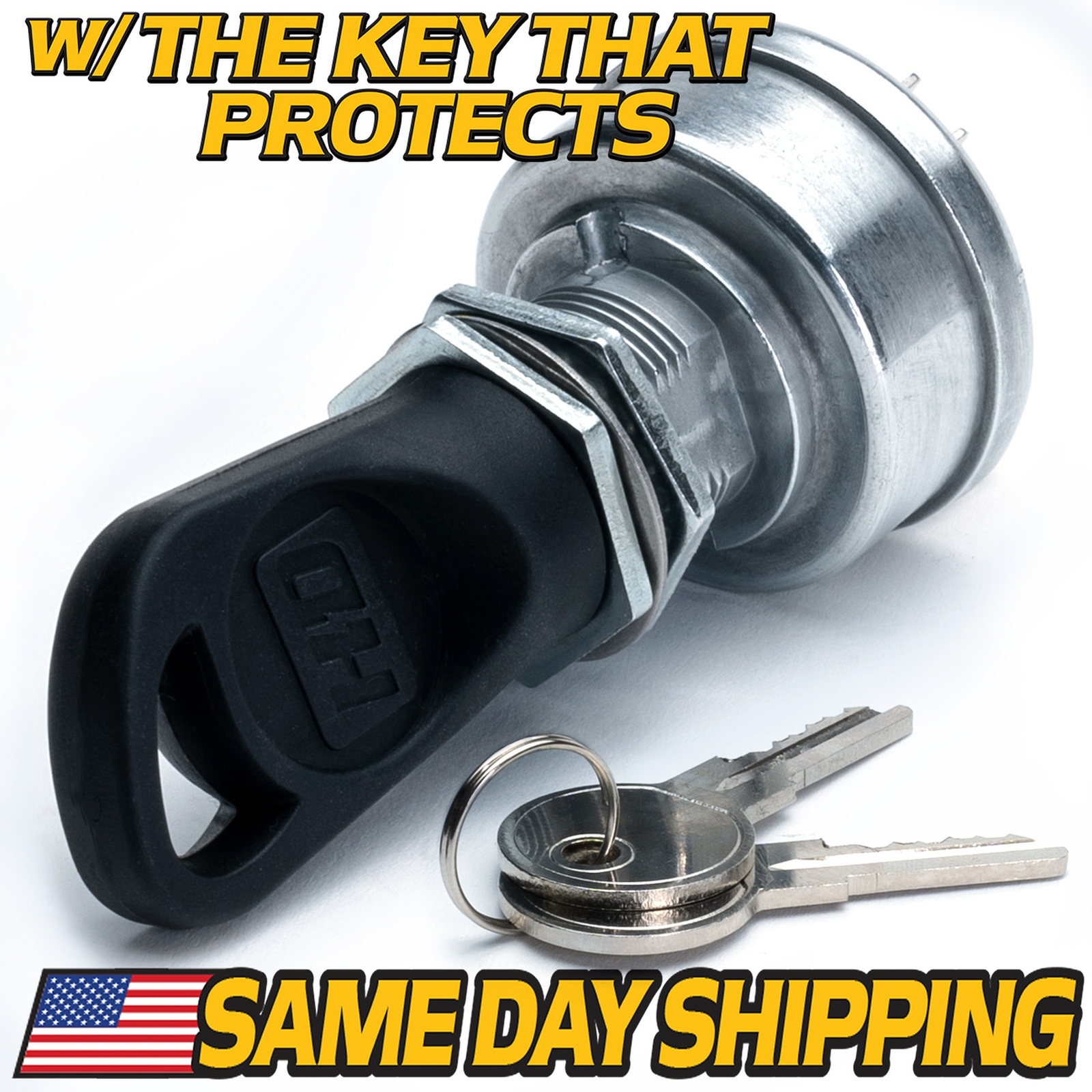 Ignition Switch with Key fits John Deere 1420 1435 1445 1504 1505 1512 1515 gallery
