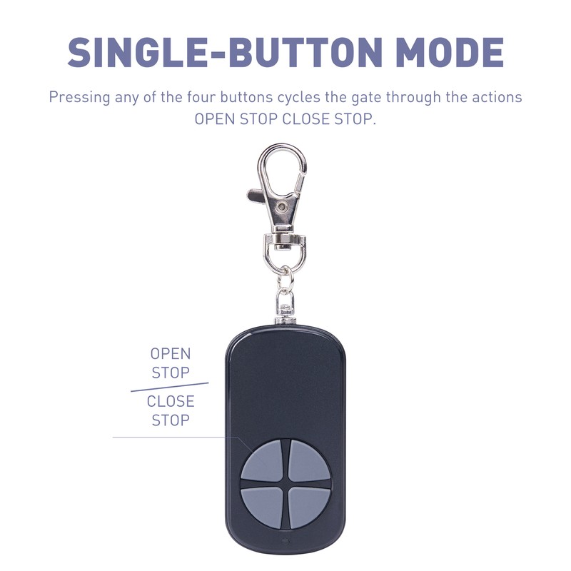 10Ps Remote Control Wireless Keypad Backup Key f/433.92 MHz Sliding Gate Opener gallery
