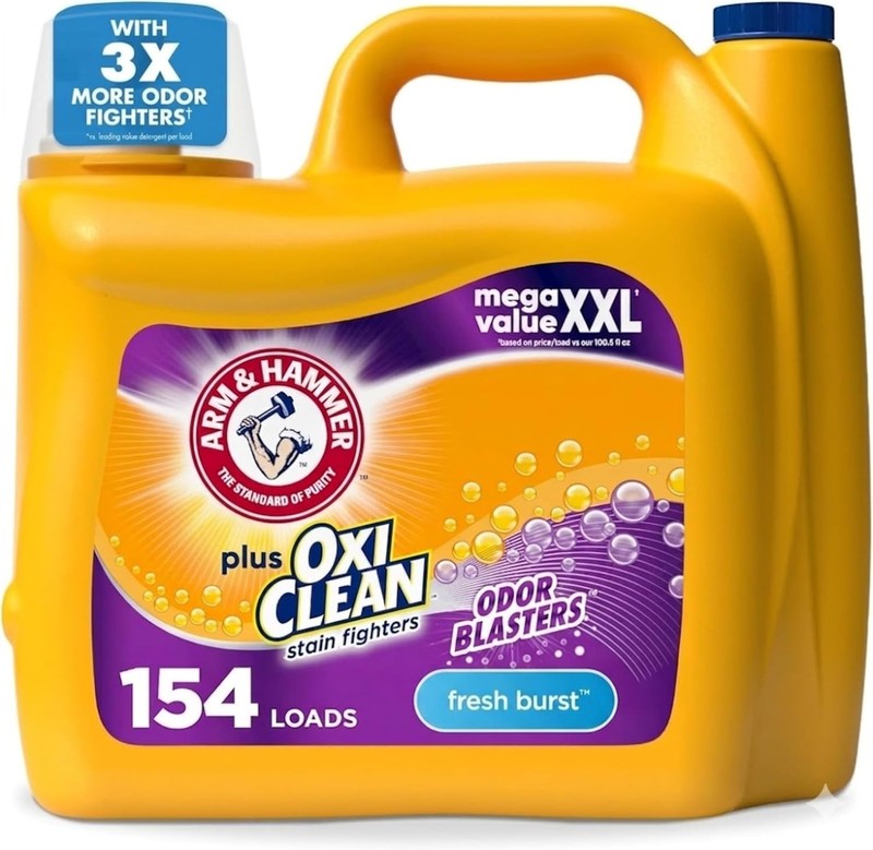High Efficiency Liquid Detergent with Triple Action for Stain and Odor Control gallery