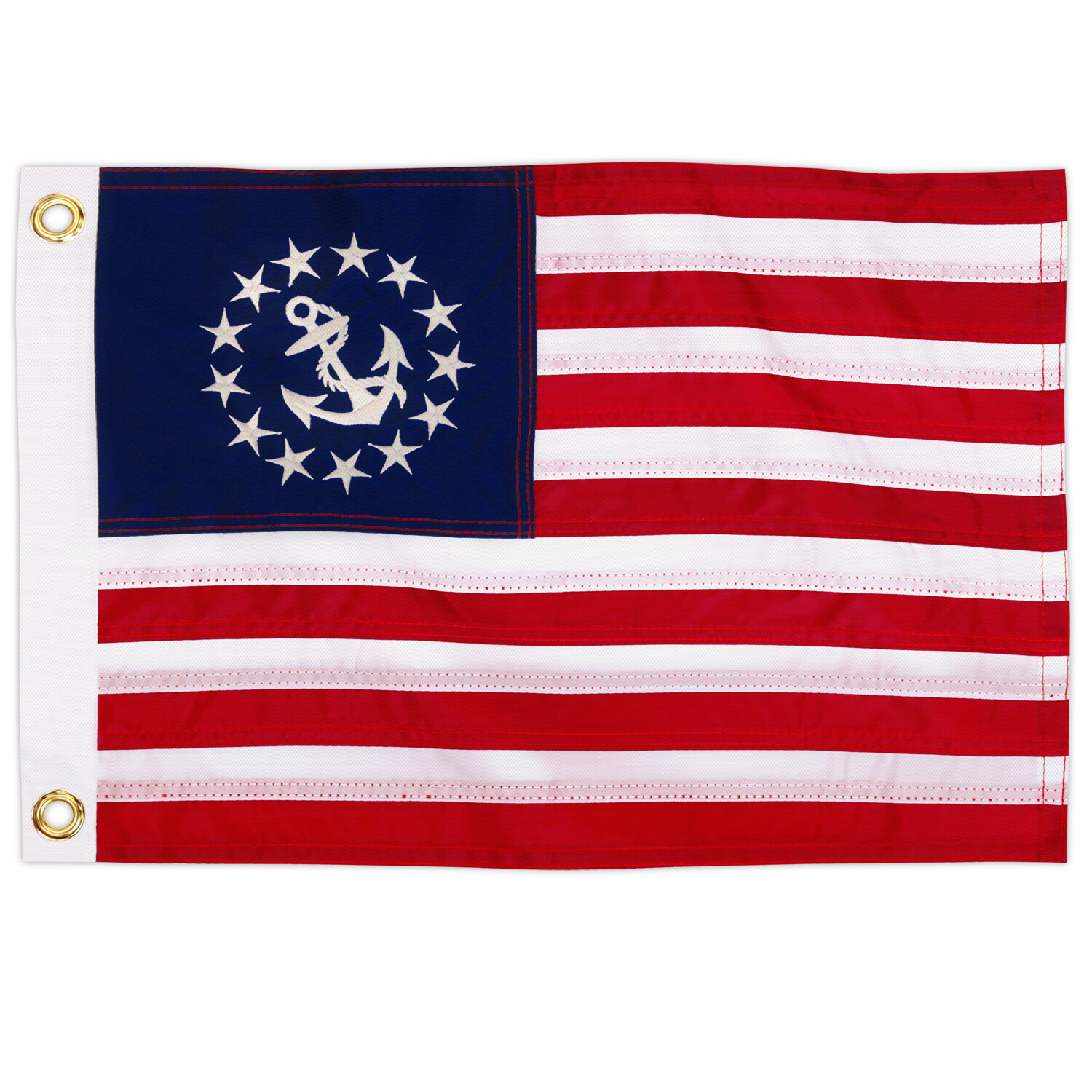 Anley Everstrong 12"x18" US Official Yacht Ensign Flag USA Marine Boat Flags gallery