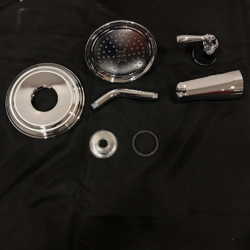 Kohler Devonshire Chrome Shower/Bath Trim TS395-4S-CP gallery