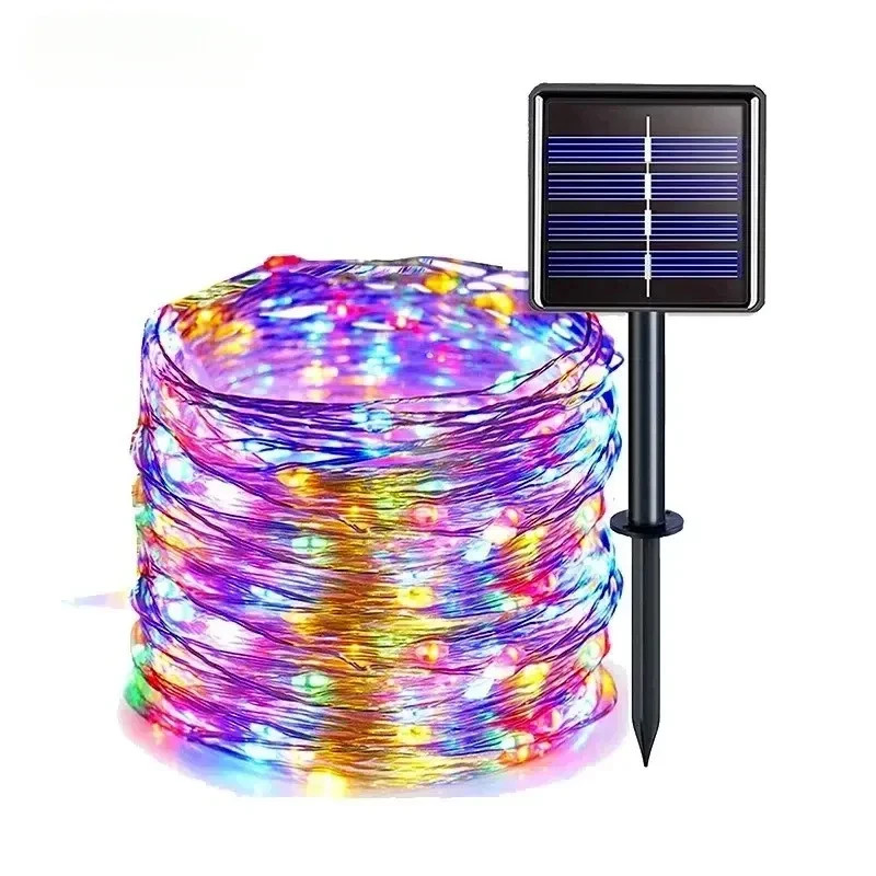 LED Solar String Light Lights Waterproof Copper Wire Fairy Outdoor Garden Party gallery
