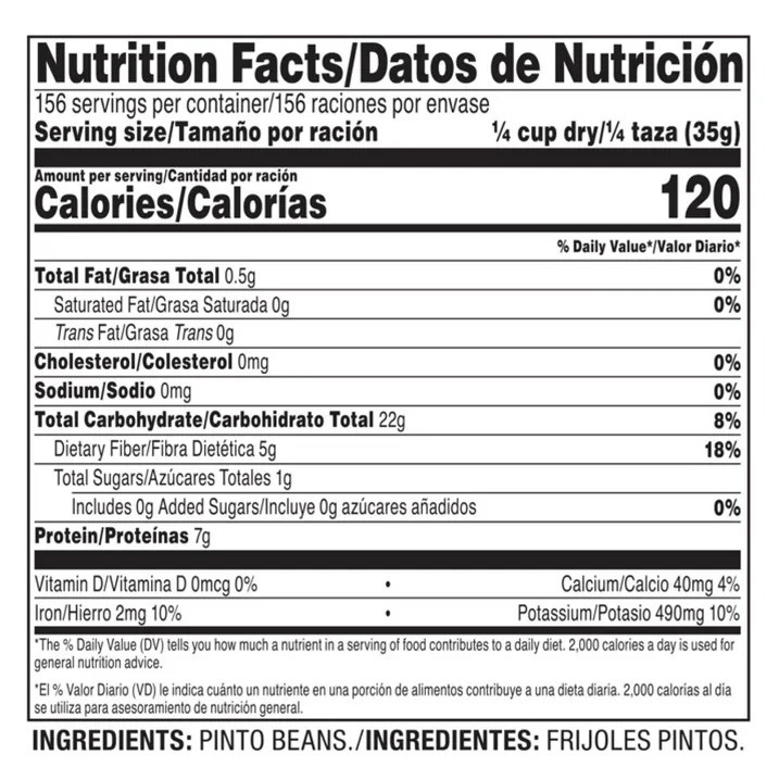 Member's Mark Pinto Beans - 12 lbs Bulk Pack - Premium Quality Dry Beans. gallery