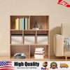 Density Board Bookcase, Bookcase with 7 Compartments, Floor-standing Bookcase gallery