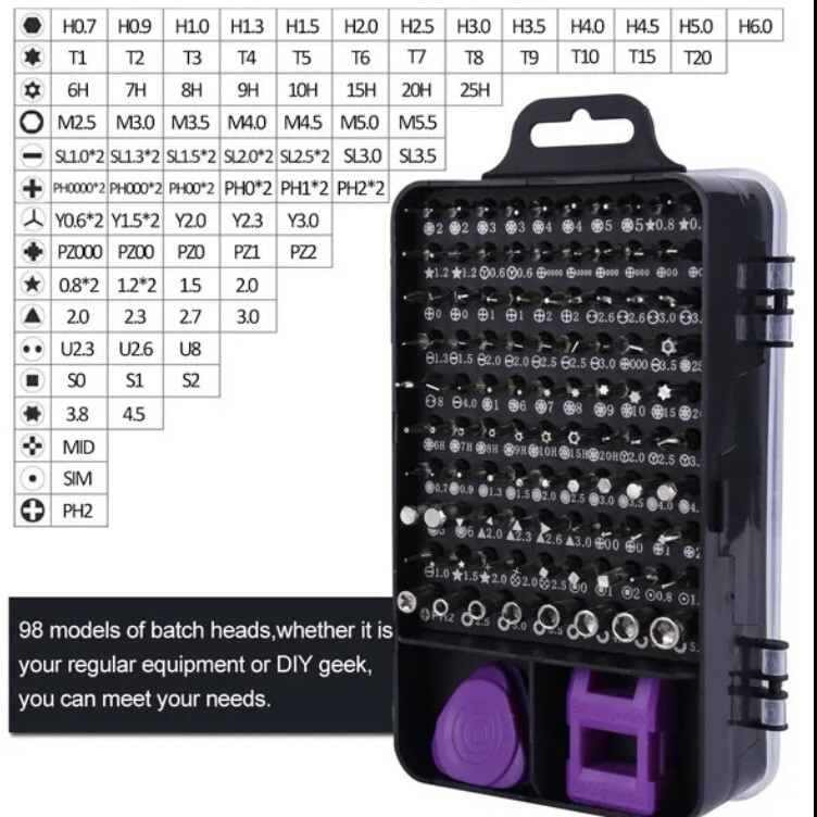 115/25 in 1 Screwdriver Set Mini Precision Screwdriver gallery