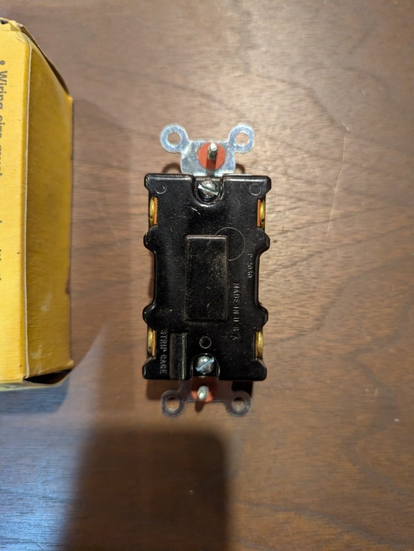 3 Hubbell Ivory PresSwitch Double Pole 20A 120/277V Push Button Switch 1282-I gallery