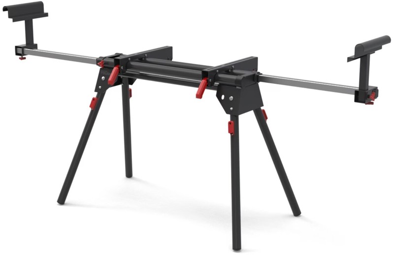 Hyper Tough Hyper Stack Heavy Duty 500-lb Miter Saw Stand, Supports 10' Boards gallery