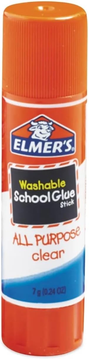 Elmers All Purpose Washable 7 Grams Clear School Glue Sticks (Pack of 12) gallery