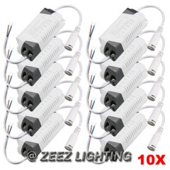 10X LED Driver For Recessed Ceiling Panel Down Light 6W 9W 12W 15W 18W 20W 25W