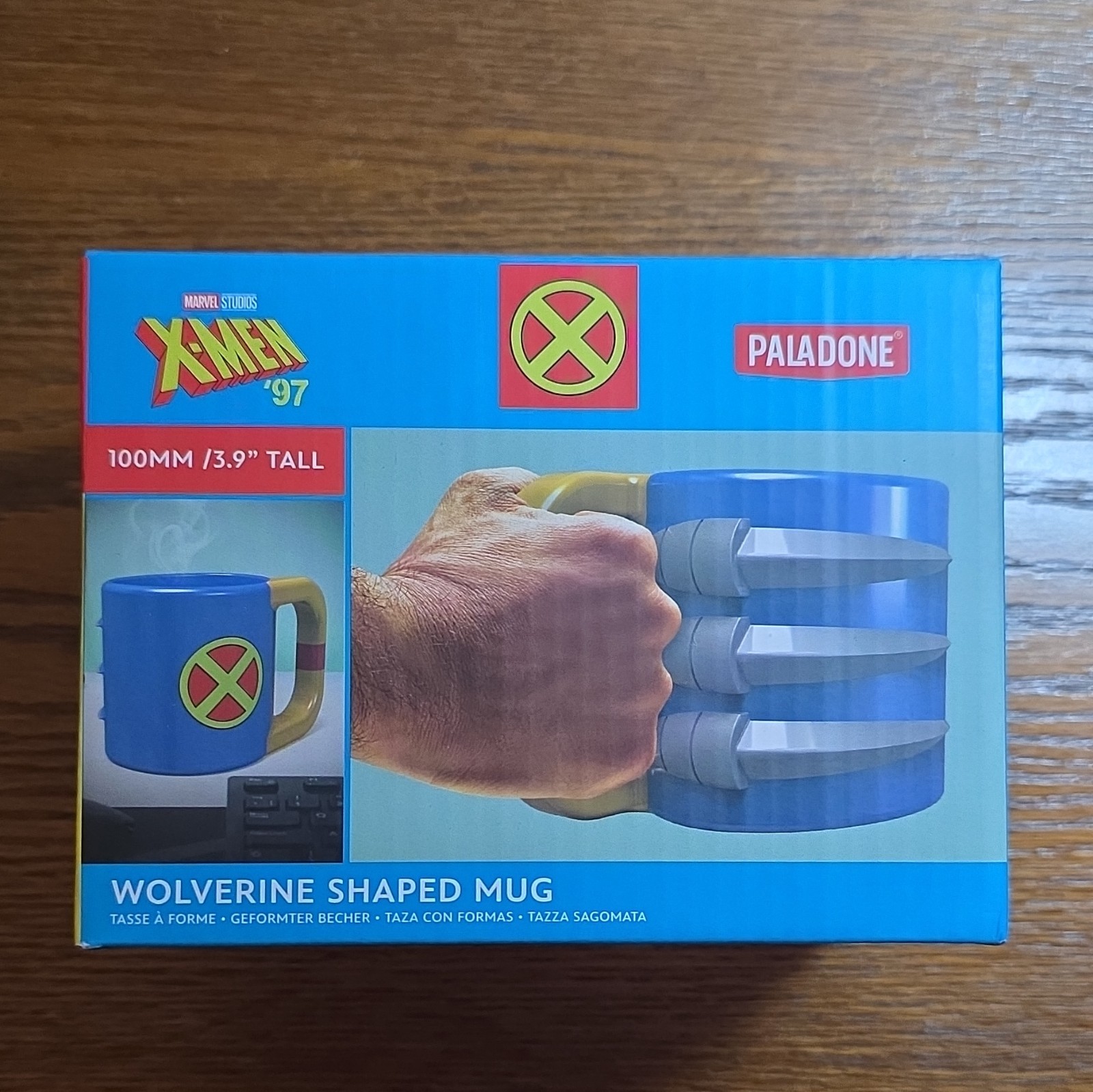 Paladone X-Men '97 Wolverine Figural Novelty Mug Ceramic 3.9 in Tall gallery