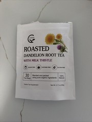 Dandelion Root & Milk Thistle Tea – Supports Kidney & Liver, 29 bags