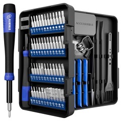 STREBITO Small Precision Screwdriver Set 64 piece with Torx Triwing Pentalobe