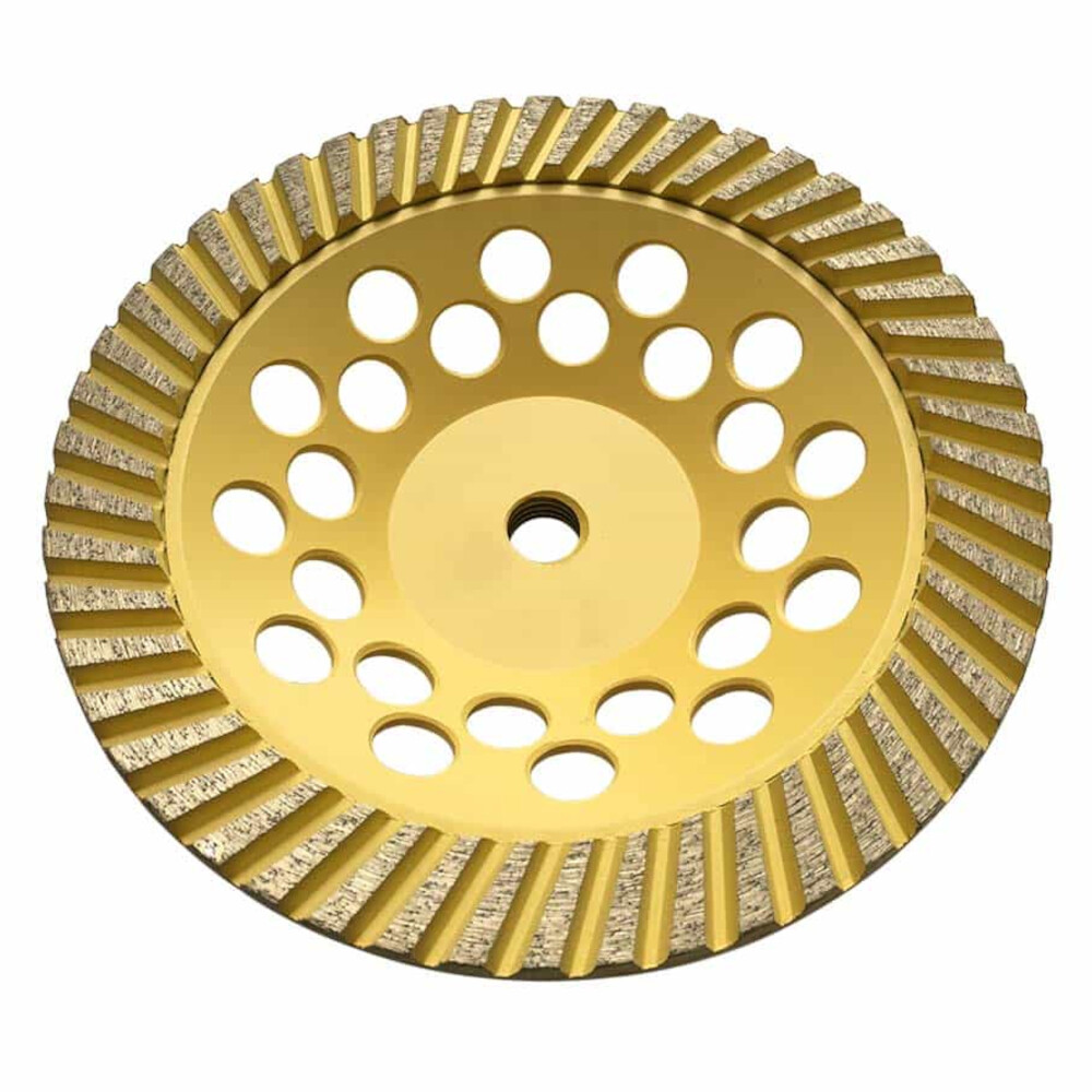 Medium/Fine Grit Grinding Wheels for Concrete, Granite and Marble, 5/8"-11 Arbor gallery
