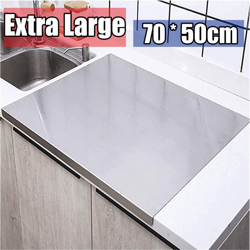 Cutting Boards Large Stainless Steel Cutting Chopping Boards Pastry Board f Meat gallery