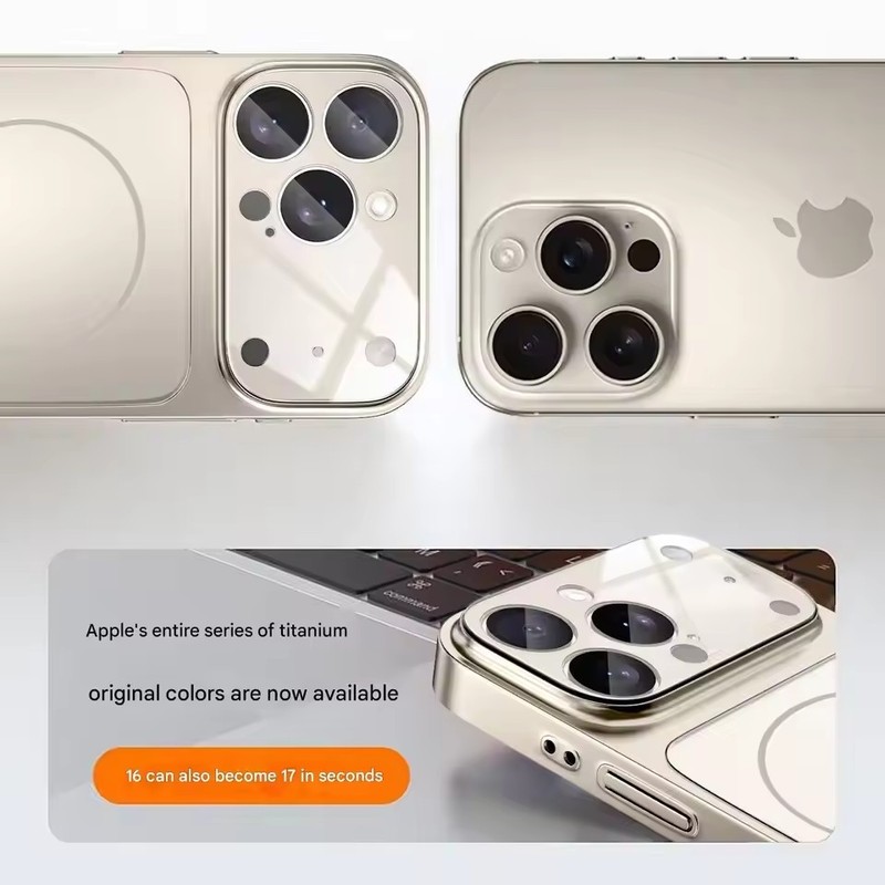 For iPhone 17 16 15 14 13 12 11 Case Change To iPhone 17 Series Magnetic Cover gallery