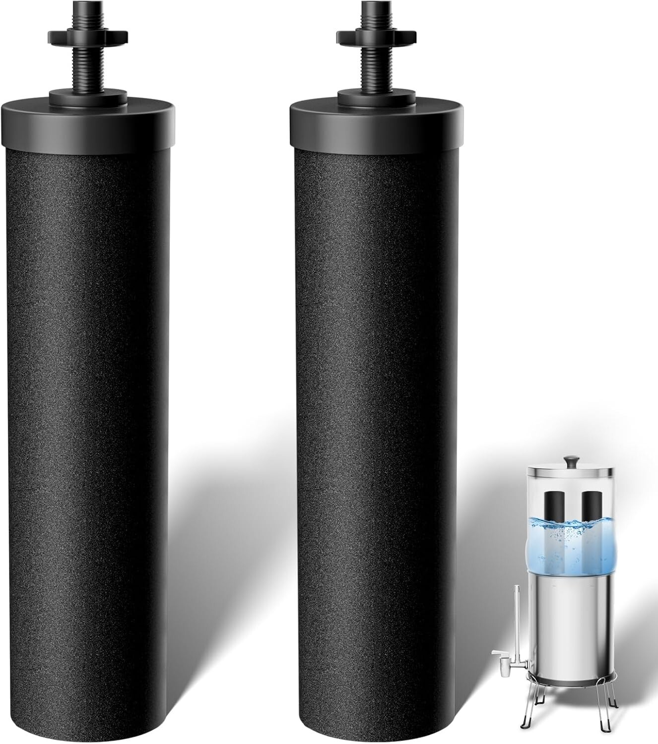 Water Filter Replacement for Berkey® BB9-2 Water Filter,Black Berkey Filters Pur gallery