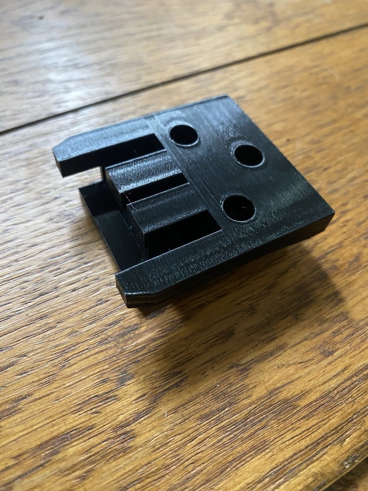 Masterforce 20V Power Tool Mount – PETG Plastic – Vertical/Horizontal Mounting –