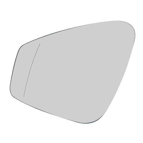 Side Door Wind Heated White Mirror Glass With Back Plate For F01 F07 F10 Left gallery