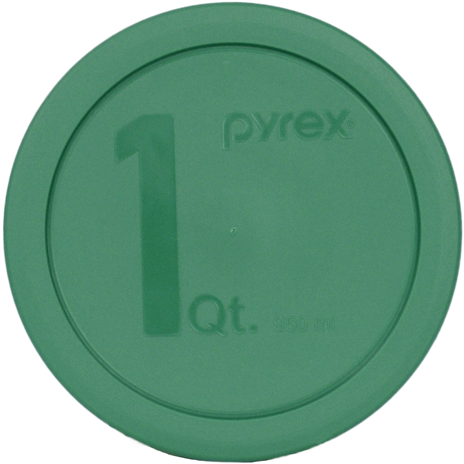Pyrex 322-PC Green 1Qt Round Plastic Lid Cover 2PK for 322 Mixing Bowl NOT 7201 gallery