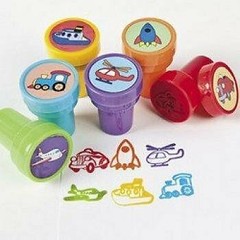 Transportation Stamps 2 Dozen