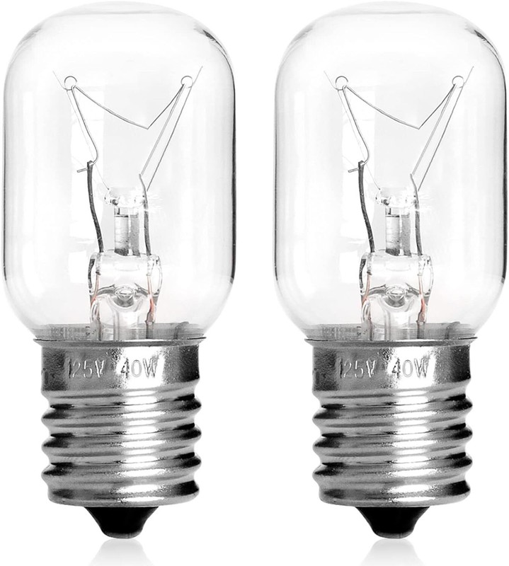 3PC 8206232A Microwave Light Bulb 40W E17 125V Replacement for Whirlpool Maytag gallery