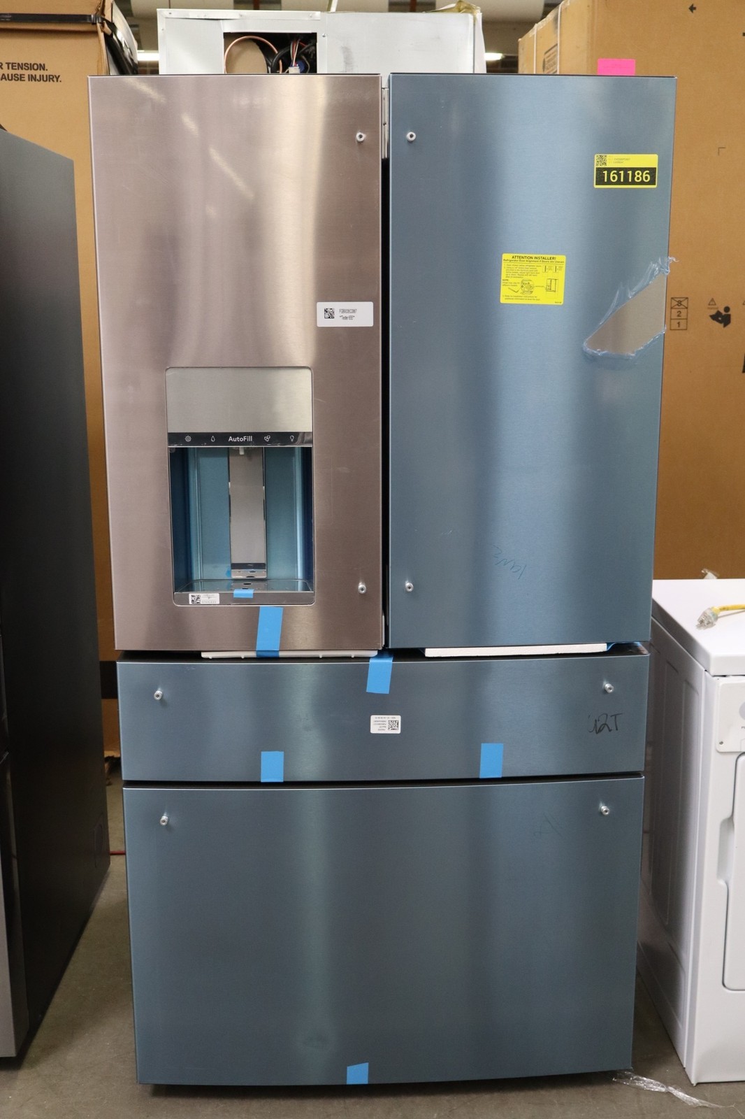GE Cafe CVE28DP2NS1 36" Stainless French Door Refrigerator NOB #161186 gallery