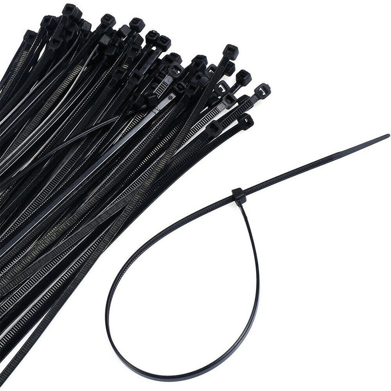 100pcs Cable Ties Nylon Heavy Duty Self-Locking Wrap Wire Zip Ties UV Resistant gallery