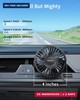 TriPole Car Fan USB Powered - Powerful 3 Speed, Portable Cooling Clip Fan for Ca gallery