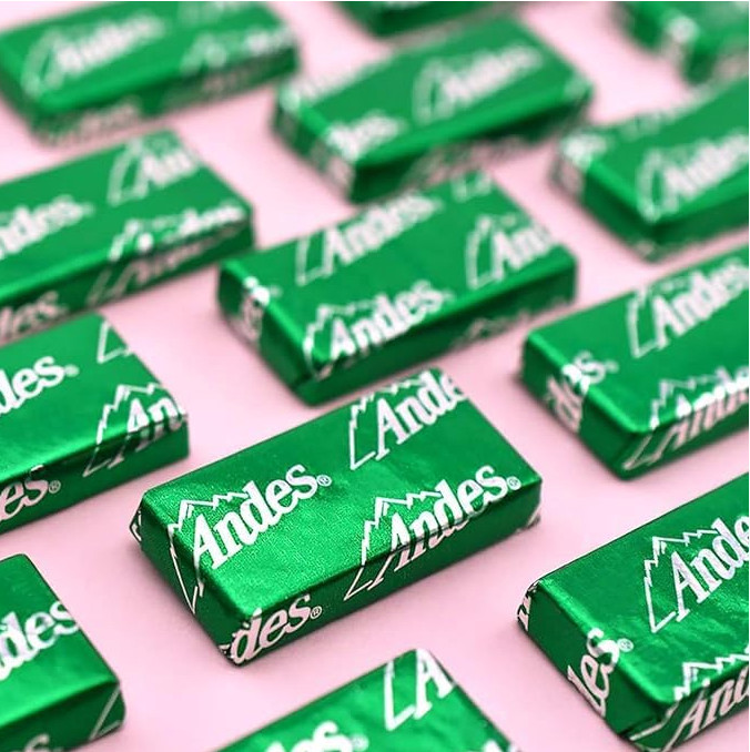 Andes Creme de Menthe Bulk - 3 lb. gallery