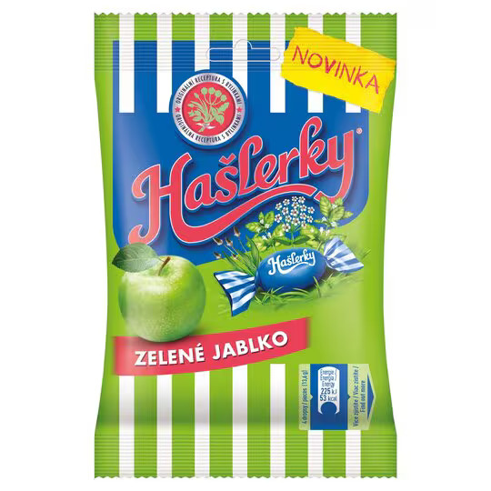 Haslerky herbal drops/ candies : GREEN APPLE flavor 90g - FREE SHIPPING gallery
