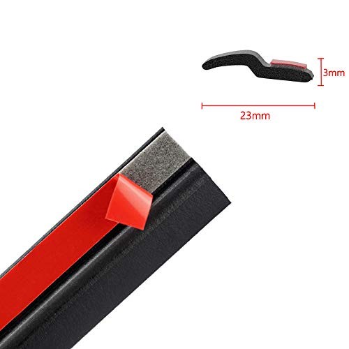 157" 4M Z Shape Car Door Window Trim Edge Moulding Rubber Weatherstrip Seal gallery