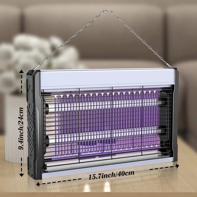 Bug Zapper 3200V Electronic Waterproof Mosquito Zapper for Outdoor/ Indoor A gallery