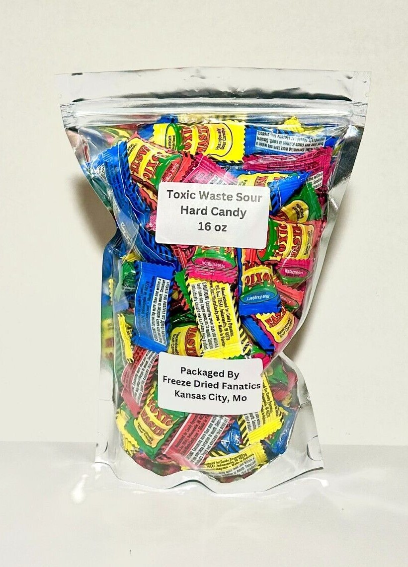 Toxic Waste Bulk Hard Sour Candy 1LB 2LB 3LB 4LB 5LB Extreme Sour Flavor gallery
