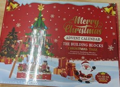 Christmas Advent Calendar Building Blocks Christmas Tree No. SD-04, 949 pieces