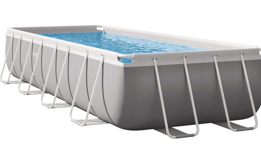 ➿ Intex 16' x 8' x 42" Prism Frame Rectangular Pool 👉LINER ONLY👈 No Accesories gallery