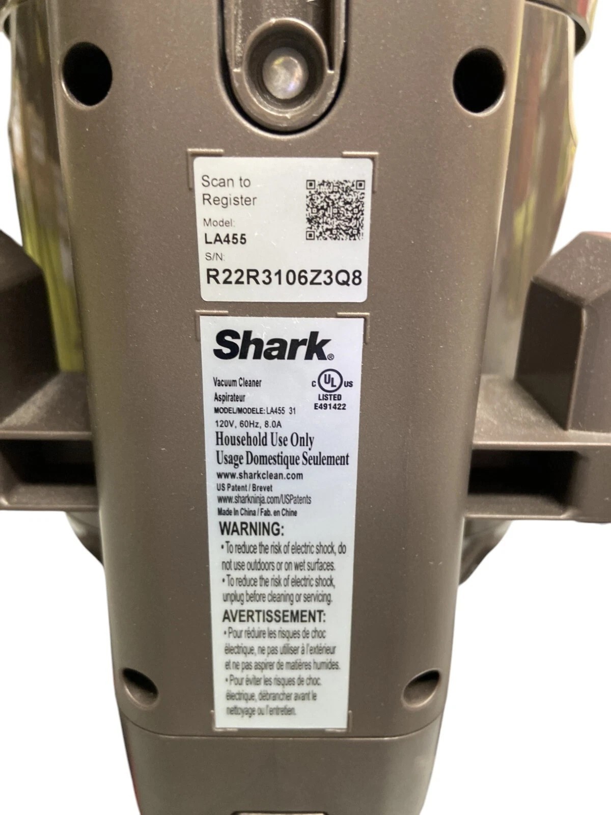 Shark LA455 Rotator Upright Vacuum With Self Cleaning Brushroll (No Accessories) gallery