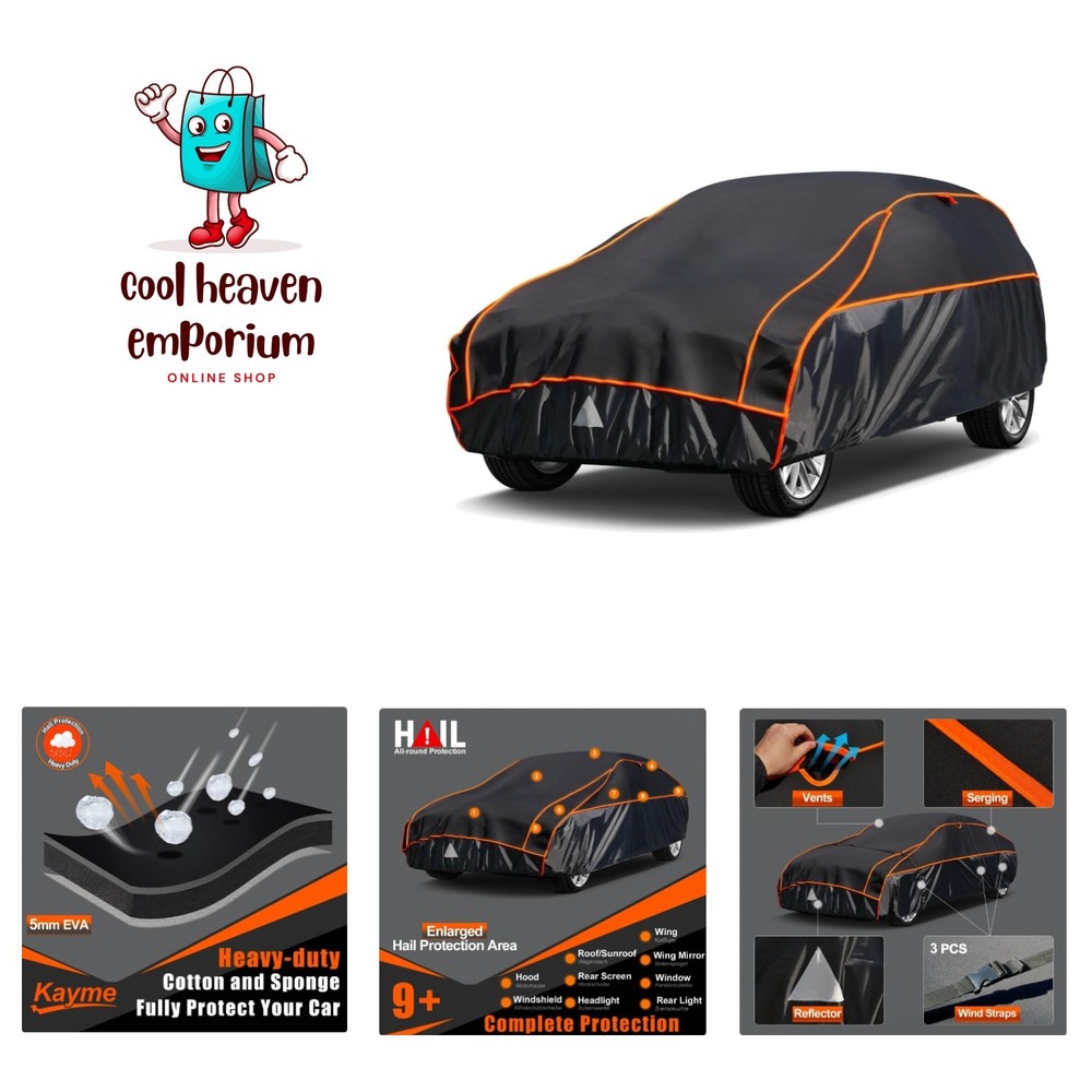 Hail Protector SUV Car Cover，Anti Hail Thickened Multi-Layered EVA Car Cover ...