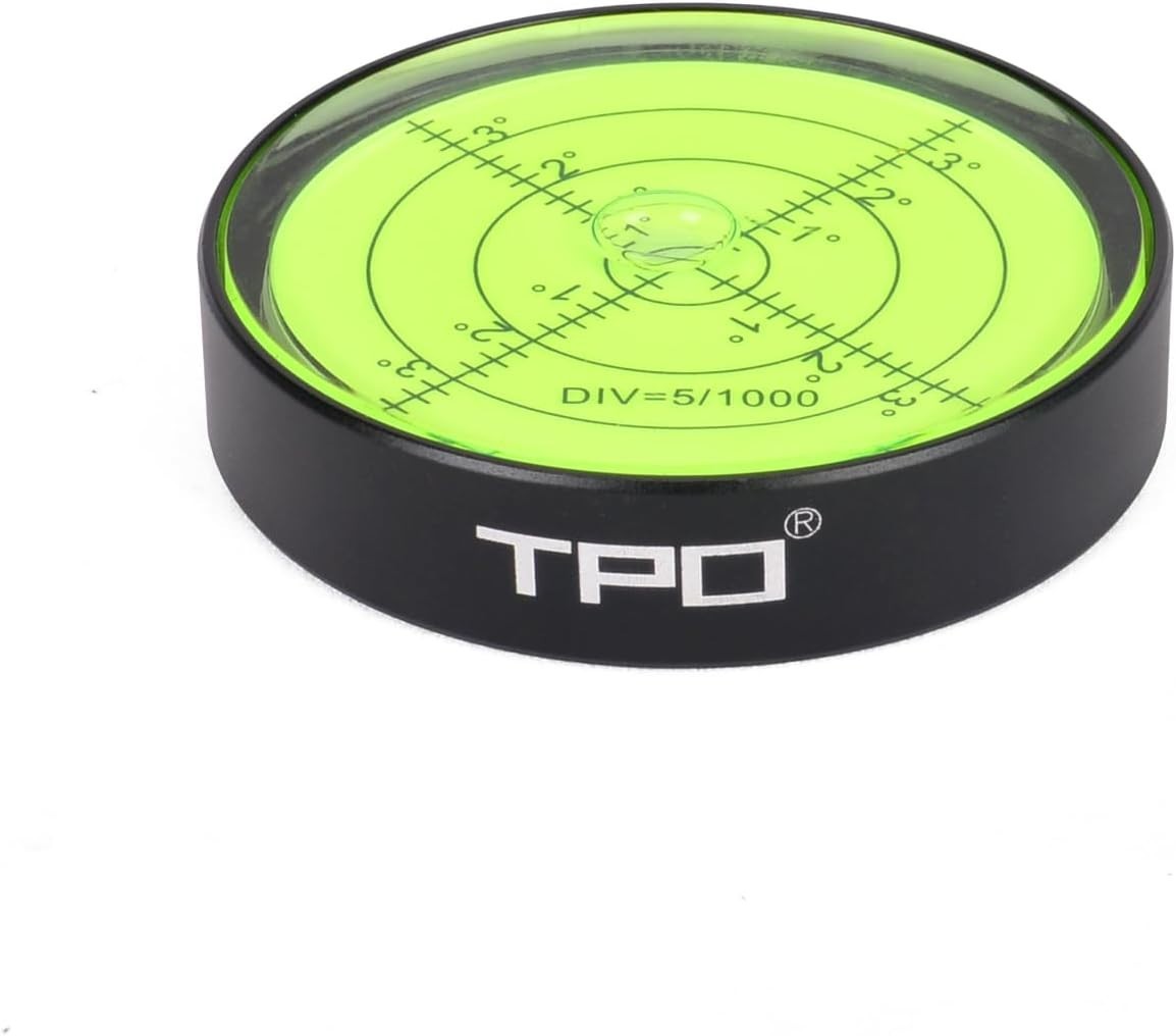 2.5"X0.55 Small Bubble Level for RV Level Bullseye Circular Level gallery