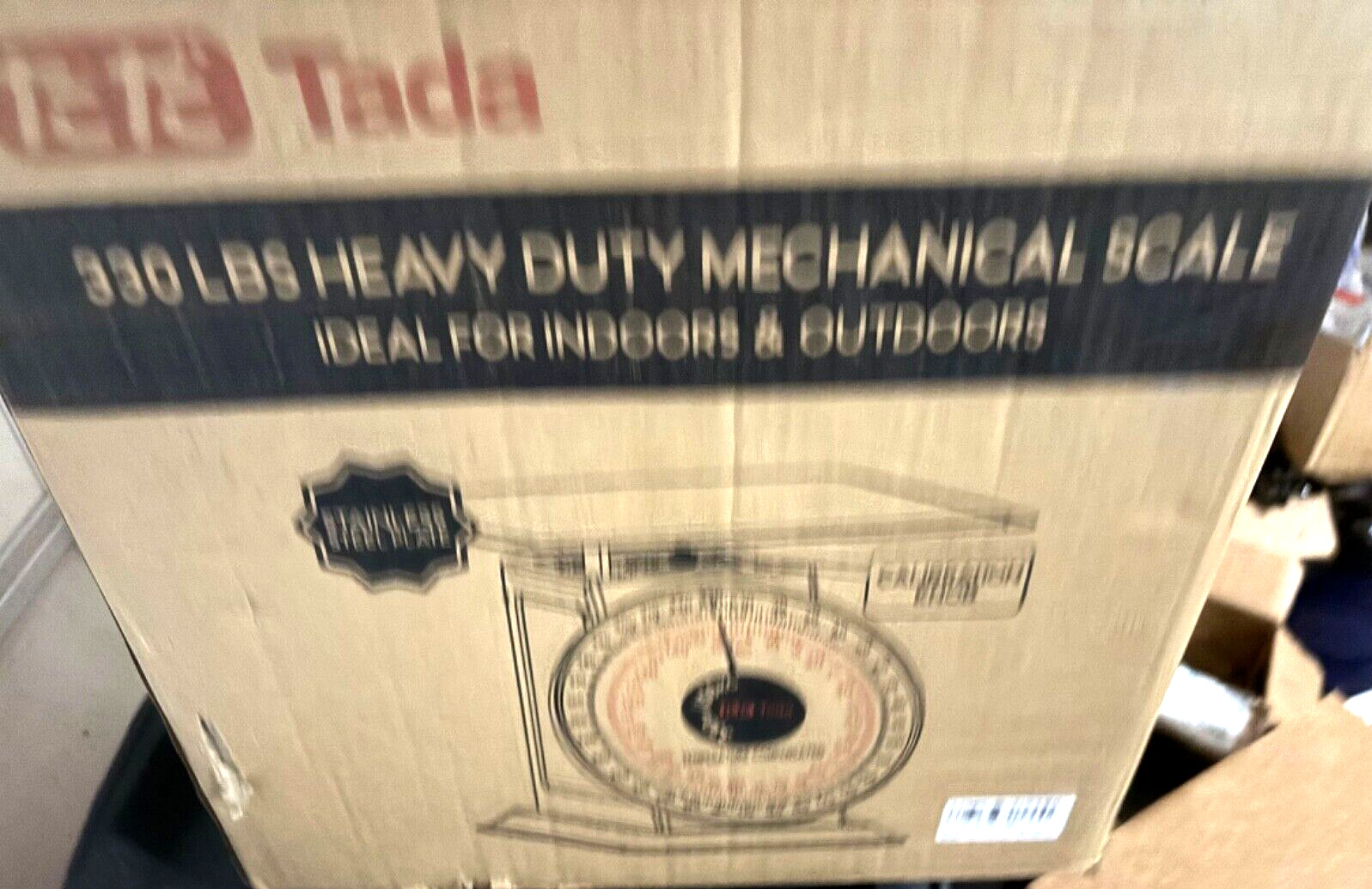 Tada 330lbs Heavy Duty Mechanical Kitchen and Food Scale Industrial Scale wit... gallery