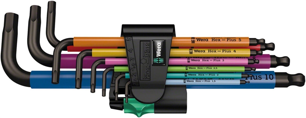 Wera 950/9 Hex-Plus SB L-Key Hex Wrench Set - Metric, Multicolor gallery