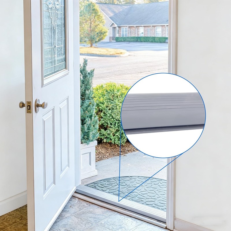 Vinyl Replacement Insert 2 PCS 36x15/16x3/8 Inch Adjustable Threshold Seal gallery