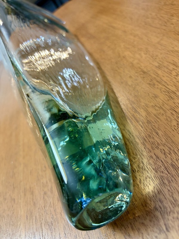 ARHAUS Clear Glass Triangular Hanging Wall Vase gallery
