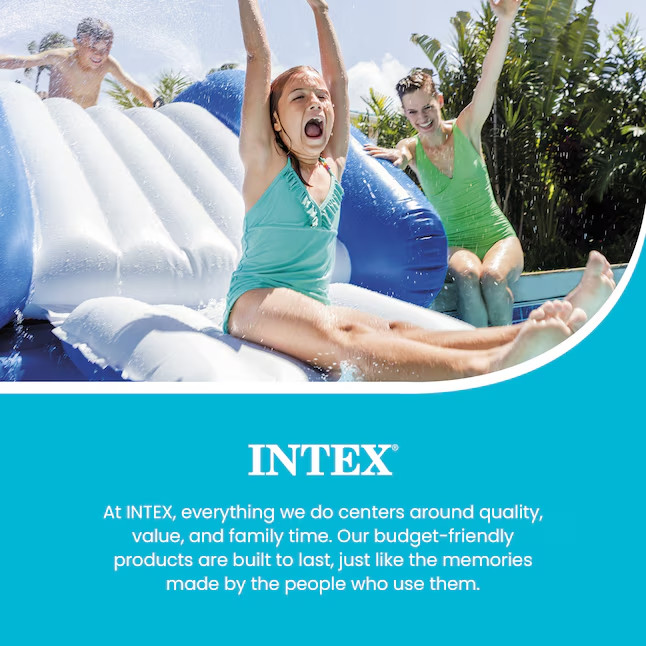 Intex 58849EP Kool Splash Inflatable Play Center Swimming Pool Water Slide Blue gallery