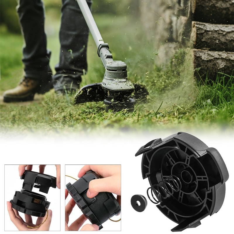 2PCS Head Cap Cover Replacement for Dewalt Quickfeed String Trimmer DCST972X1 US gallery