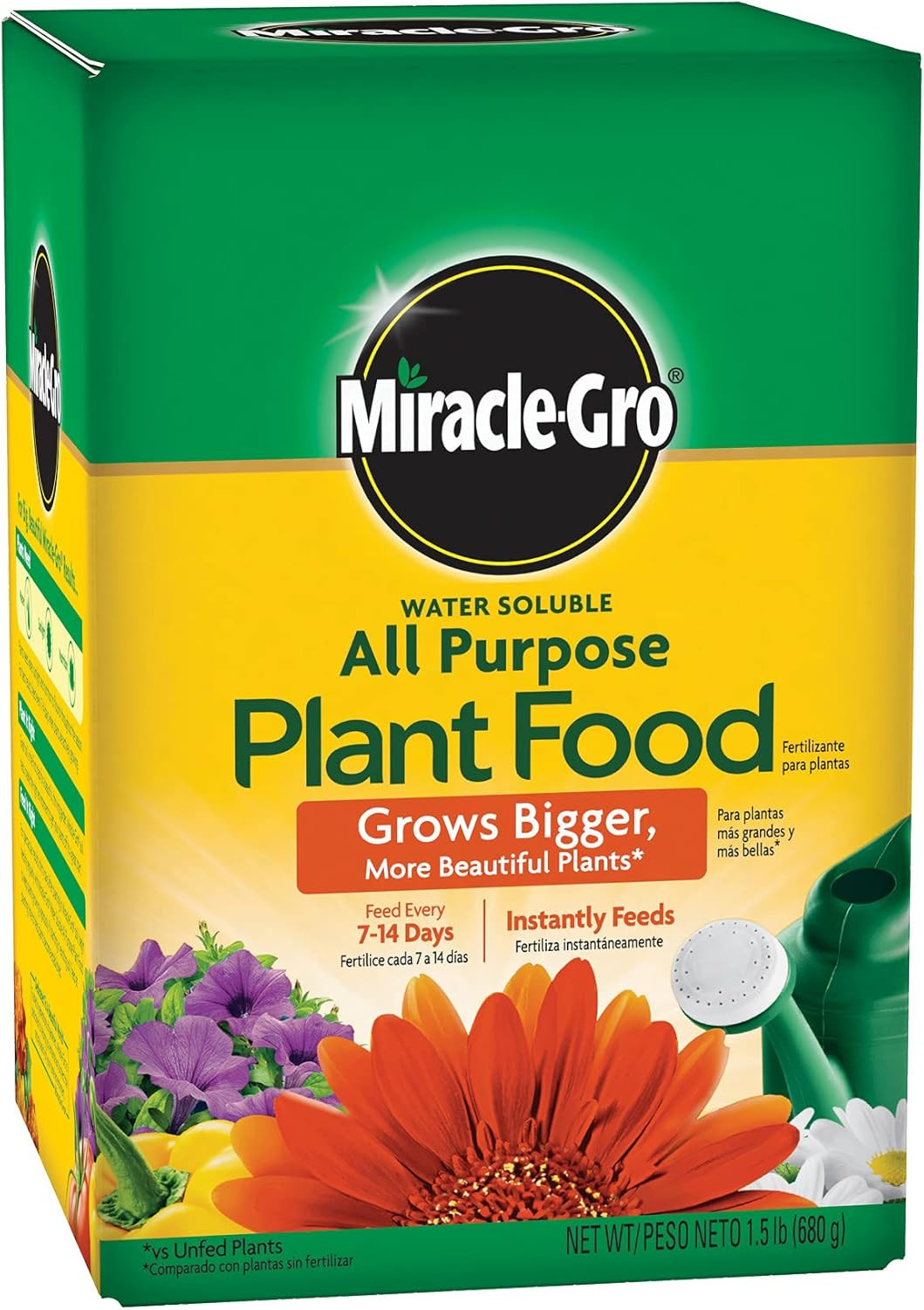 Miracle-Gro Water Soluble All Purpose Plant Food, for All Indoor or Outdoor Plan gallery