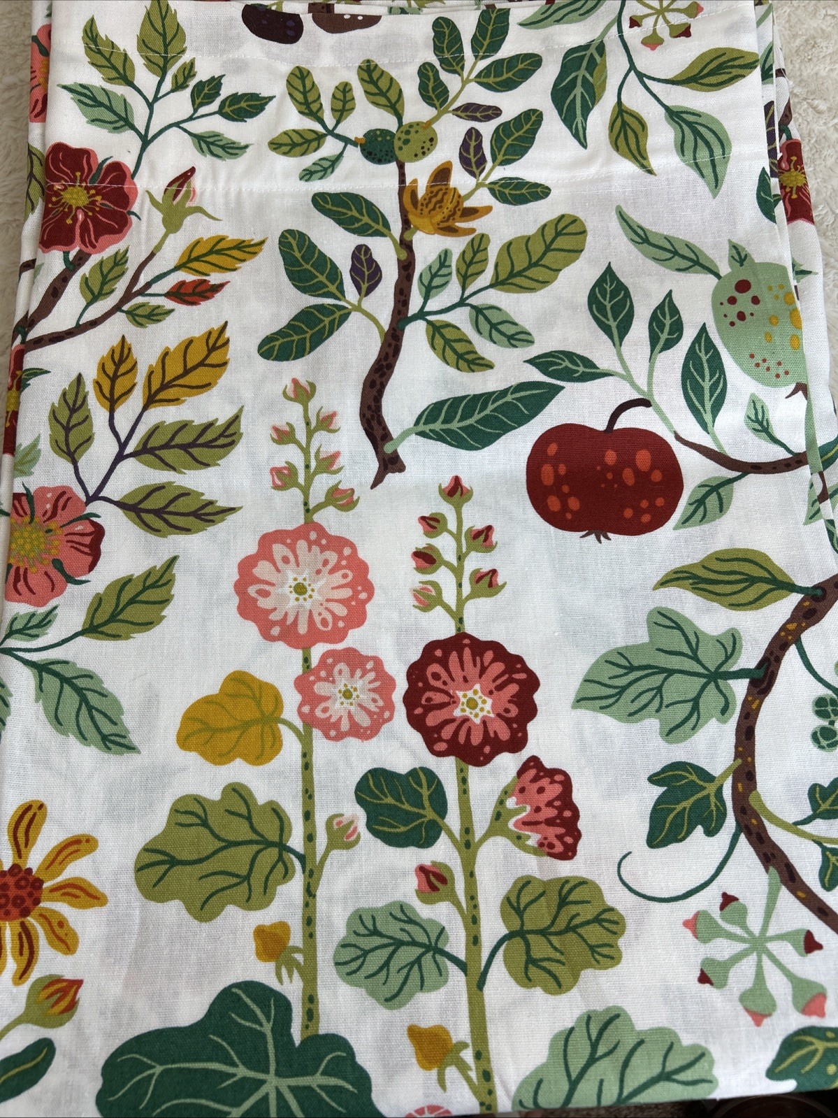 IKEA VILDPERSILJA Multicolor Floral Curtains, 1 pair, 57x98 " gallery