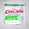 CASCADE FREE & CLEAR DISHWASHER PODS 14 CT LEMON ESSENCE NO CHLORINE BLEACH DYE gallery