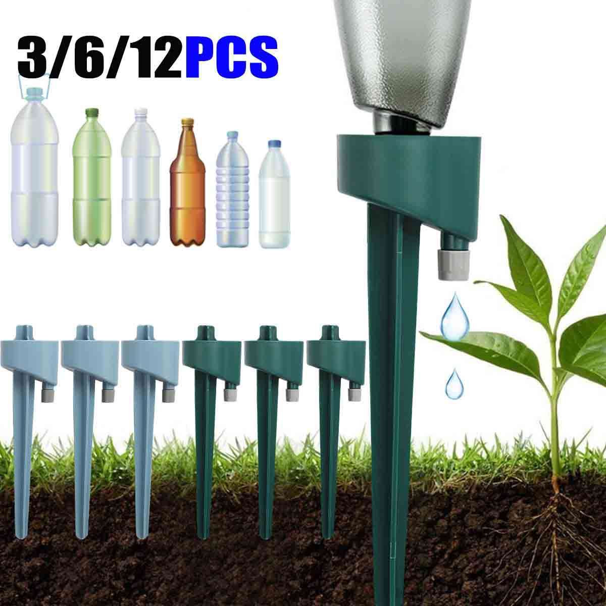 Auto Plant Waterer Self Watering Spikes Device System Slow Release Control gallery