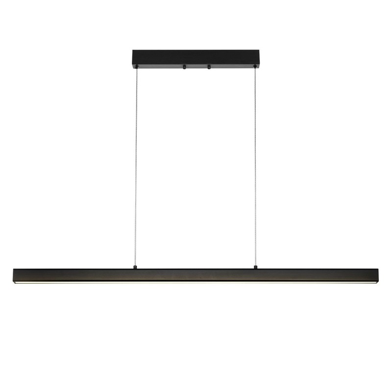 Dimmable Linear Pendant Light 20W 47in 3000K-6500K Adjustable Suspension Cords gallery